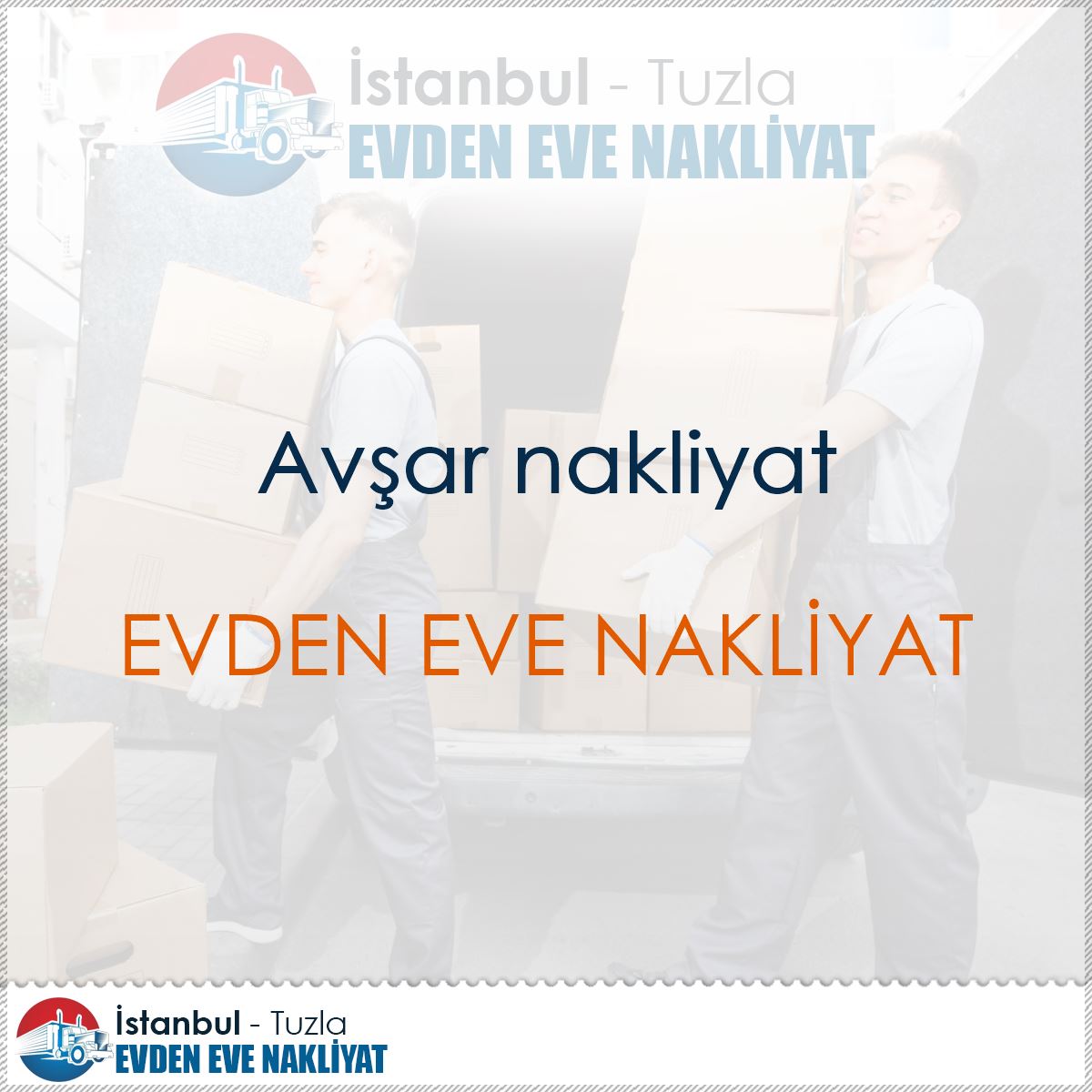 Avşar nakliyat : Kapak Görseli